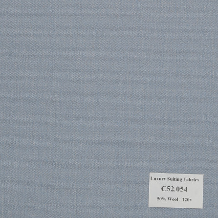 C52.054 Kevinlli C3 - Vải 50% Wool - Xanh dương